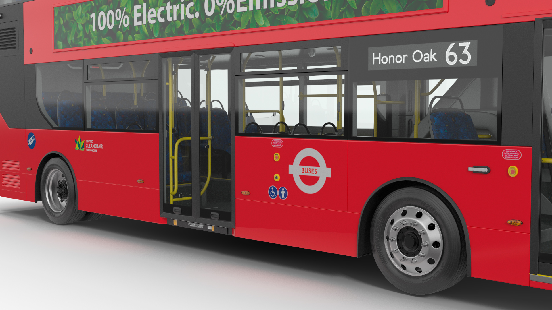 BYD Routemaster Double Decker 3D model