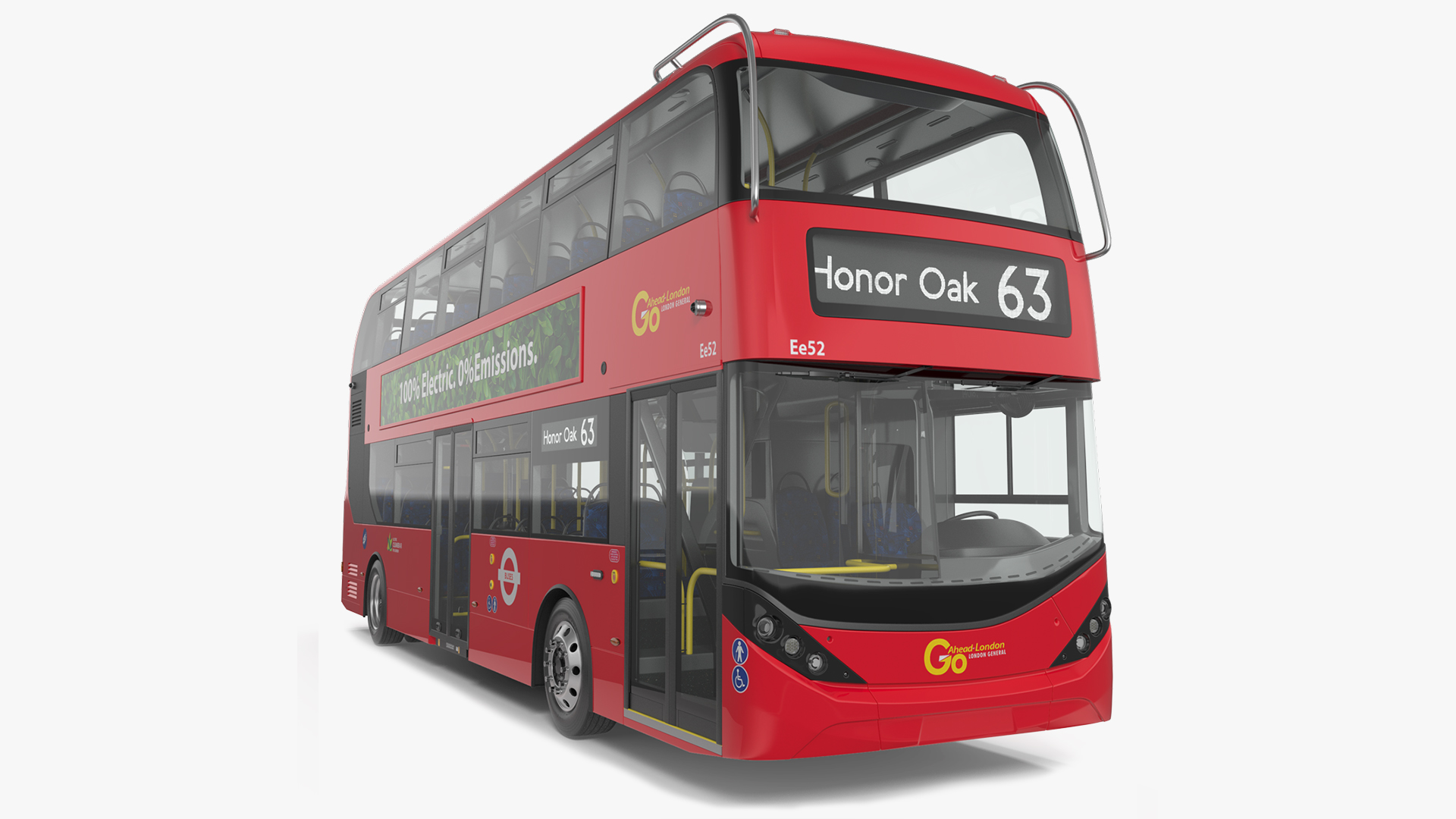 BYD Routemaster Double Decker 3D model