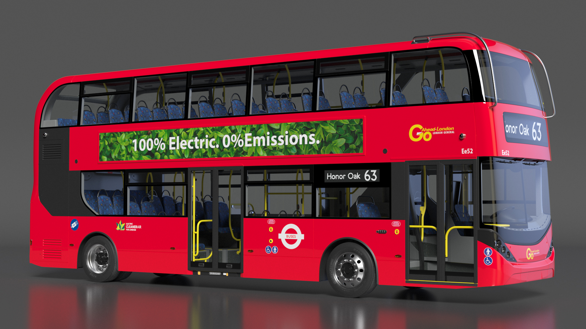 BYD Routemaster Double Decker 3D model