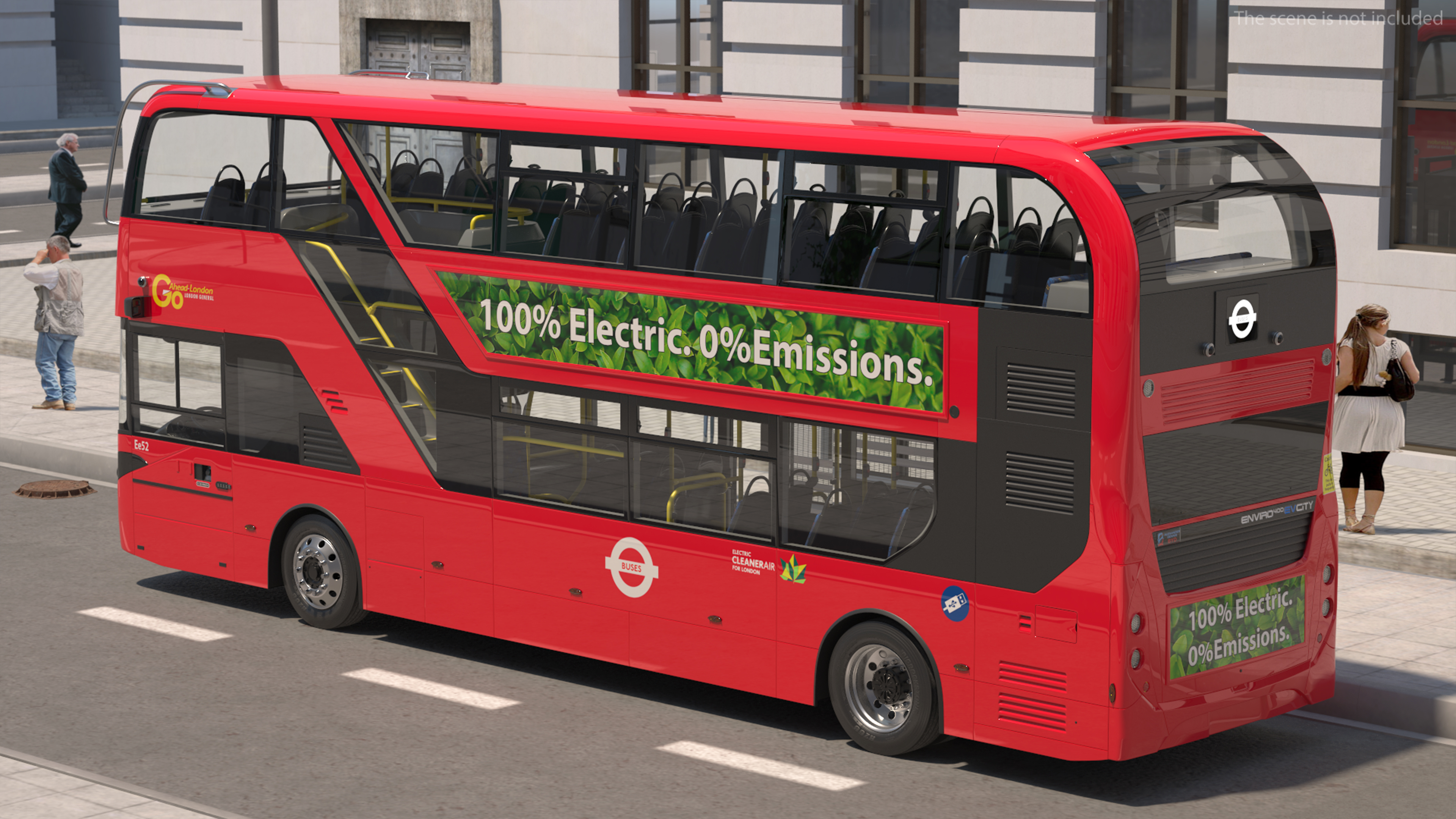 BYD Routemaster Double Decker 3D model