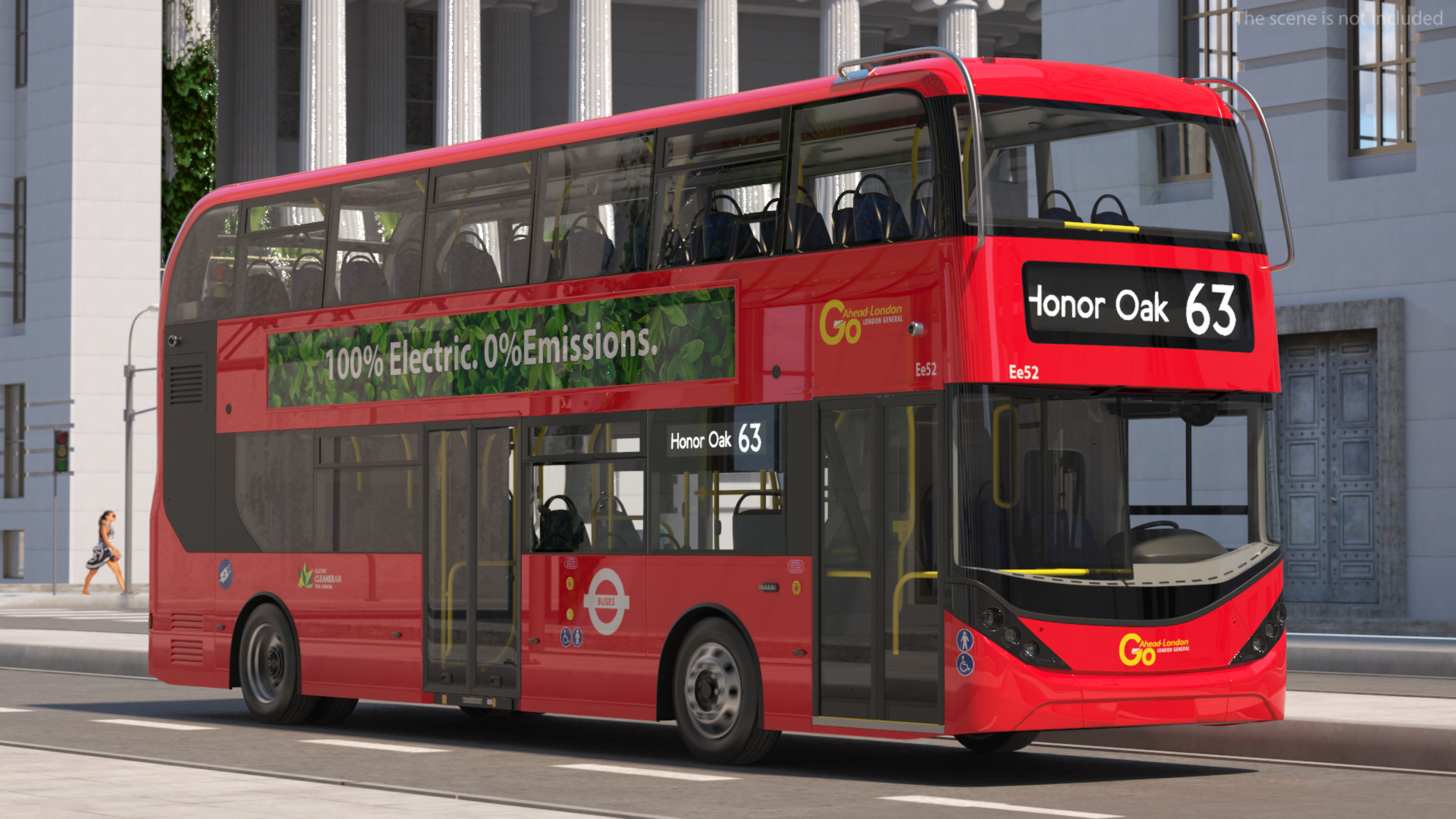 BYD Routemaster Double Decker 3D model