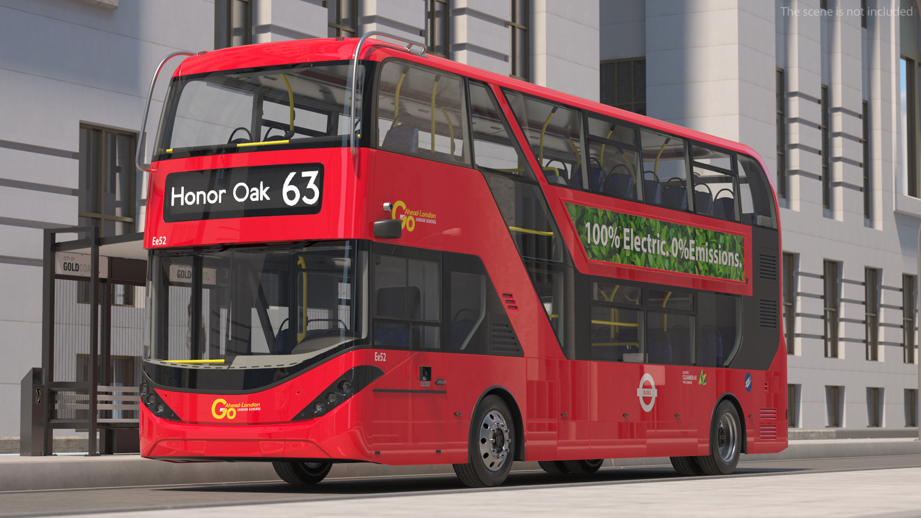 BYD Routemaster Double Decker 3D model