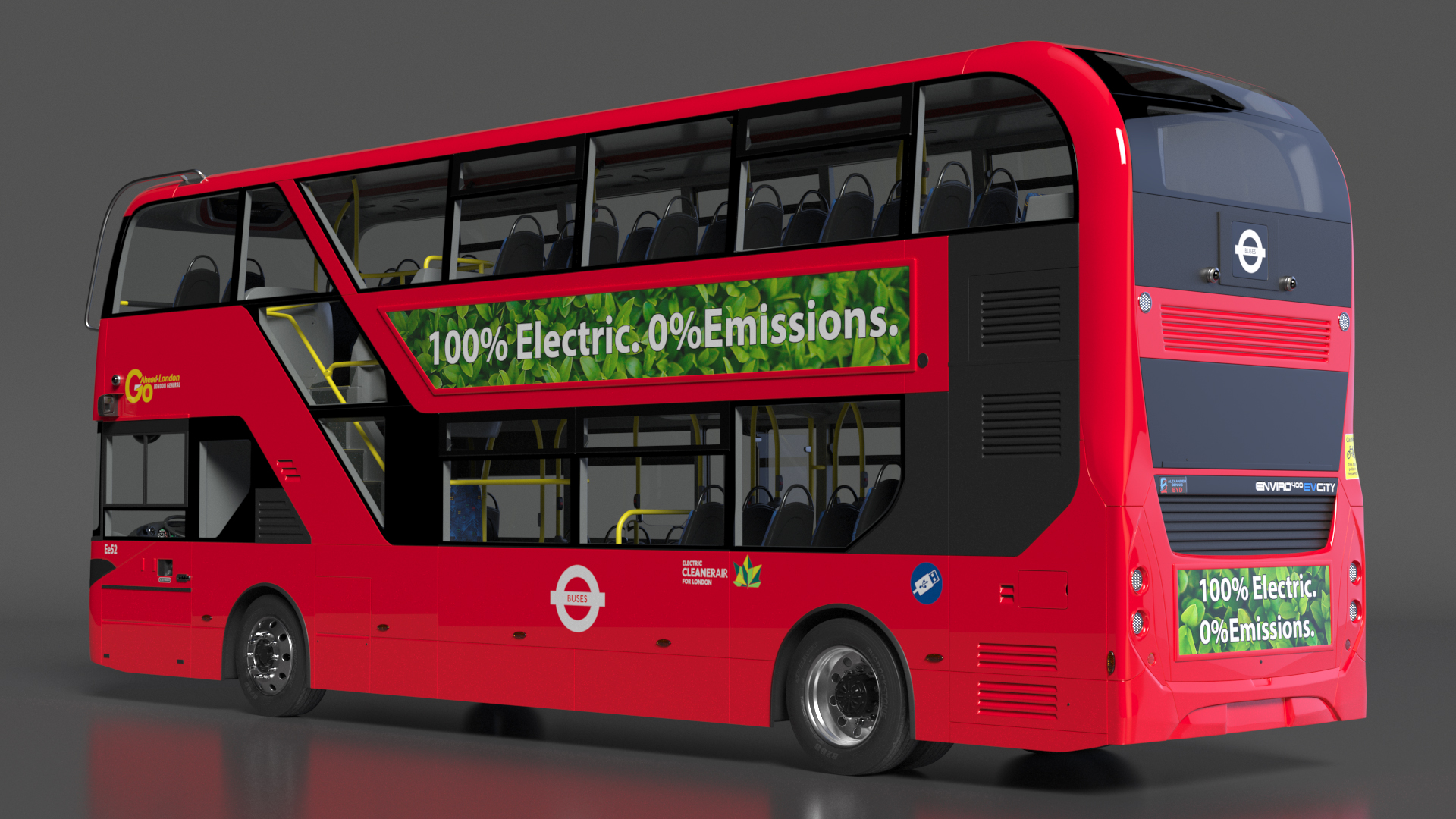 BYD Routemaster Double Decker 3D model