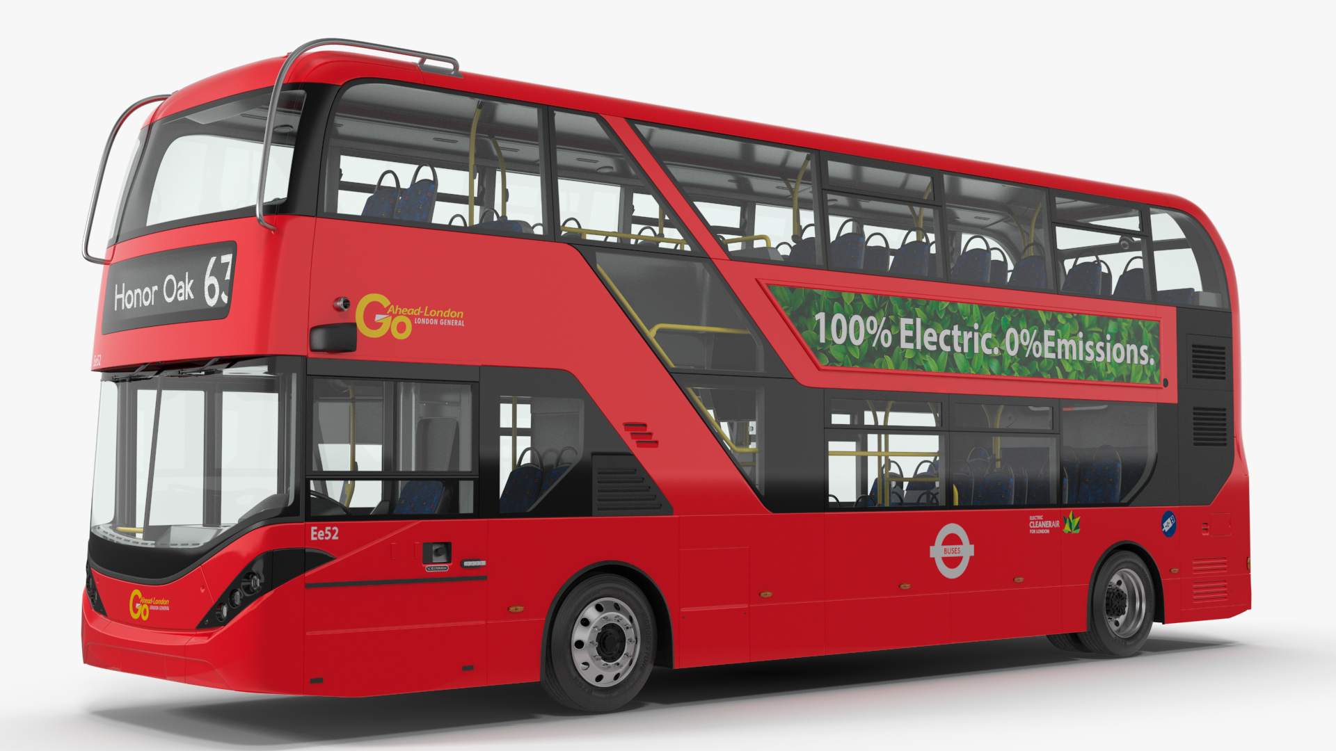 BYD Routemaster Double Decker 3D model