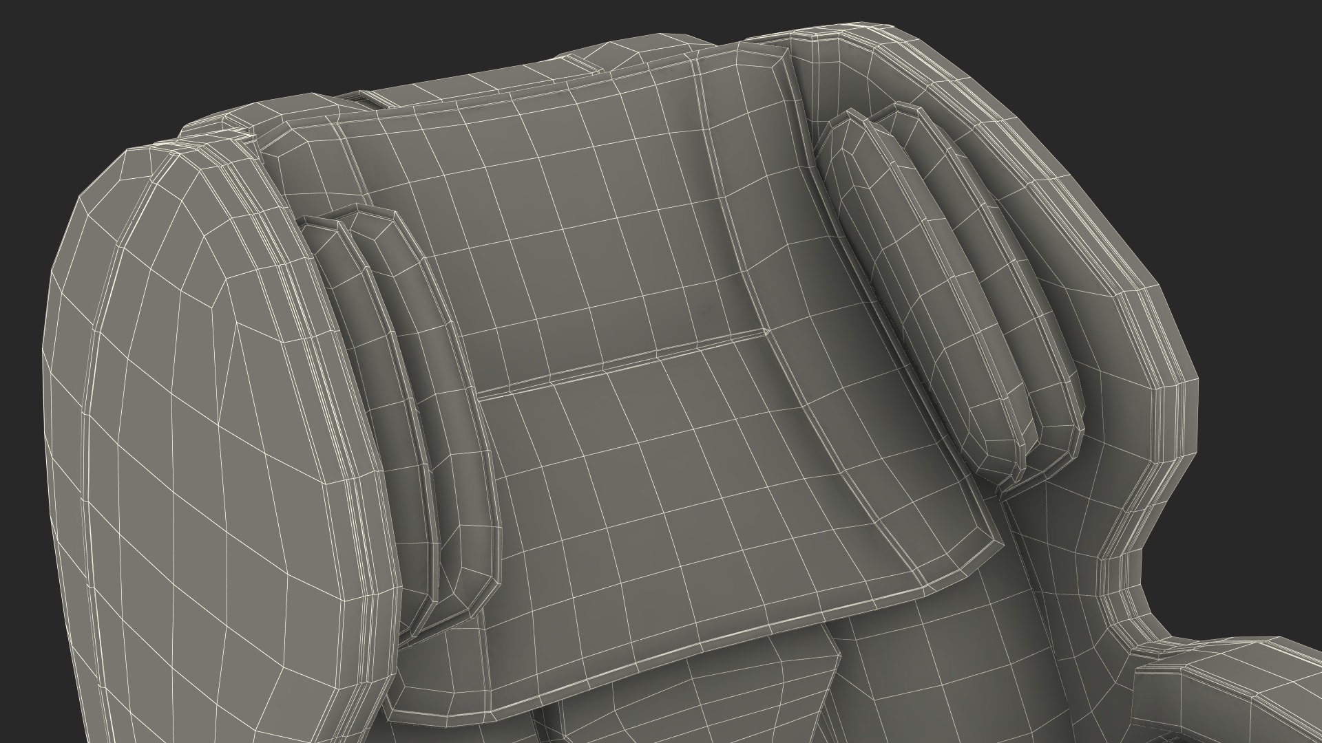 3D Massage Chair model