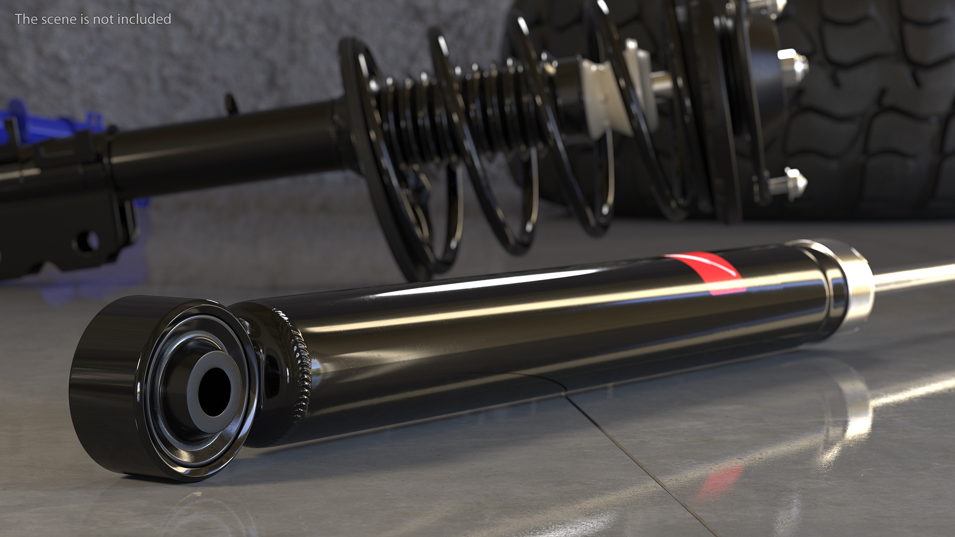 Gas Strut 3D model