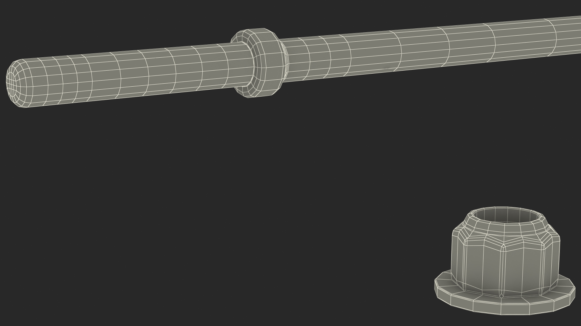 Gas Strut 3D model