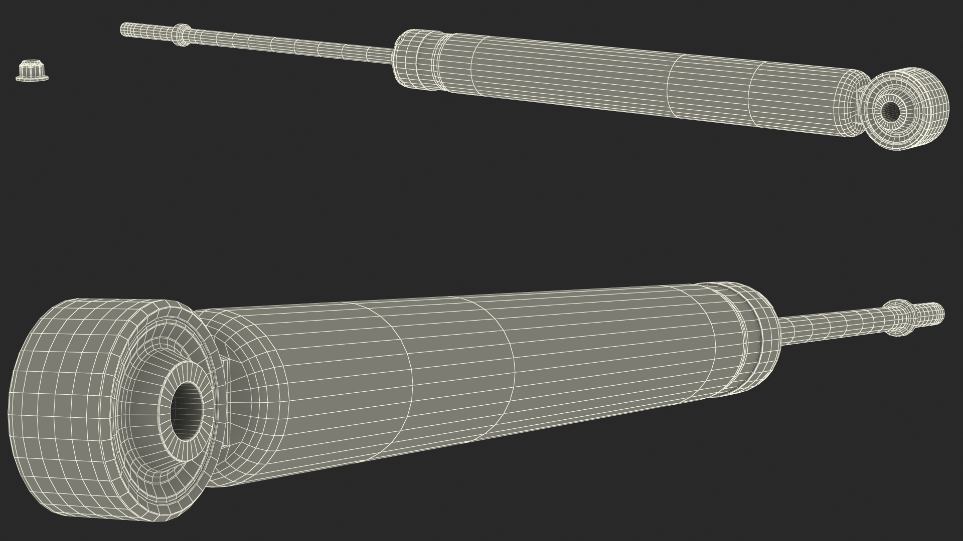 Gas Strut 3D model