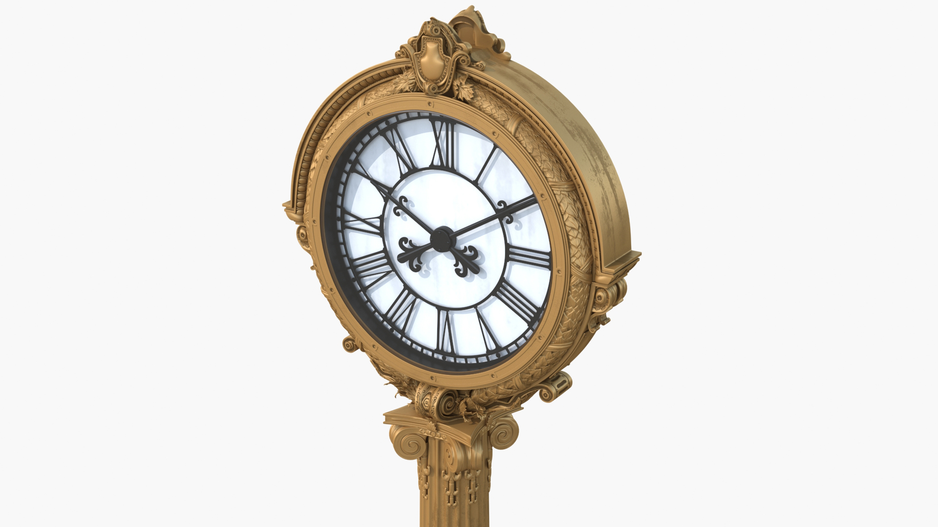 3D model Vintage Street Clock