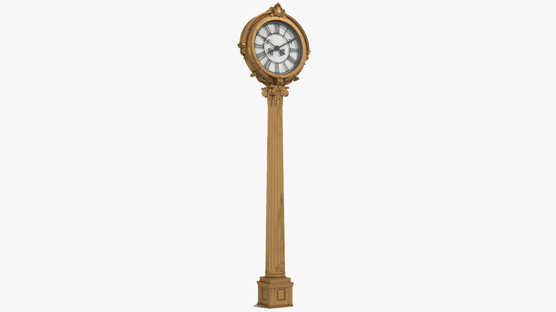 3D model Vintage Street Clock