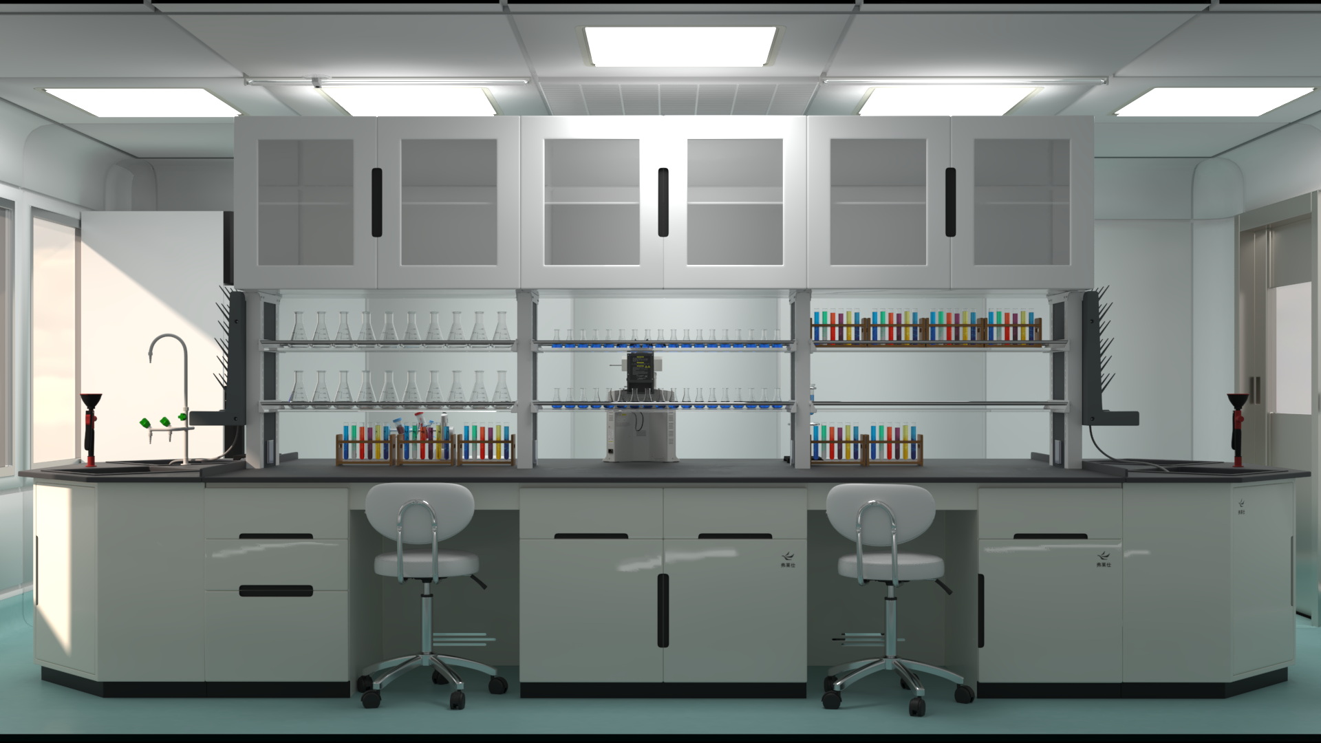 Hospital Laboratory 3D model