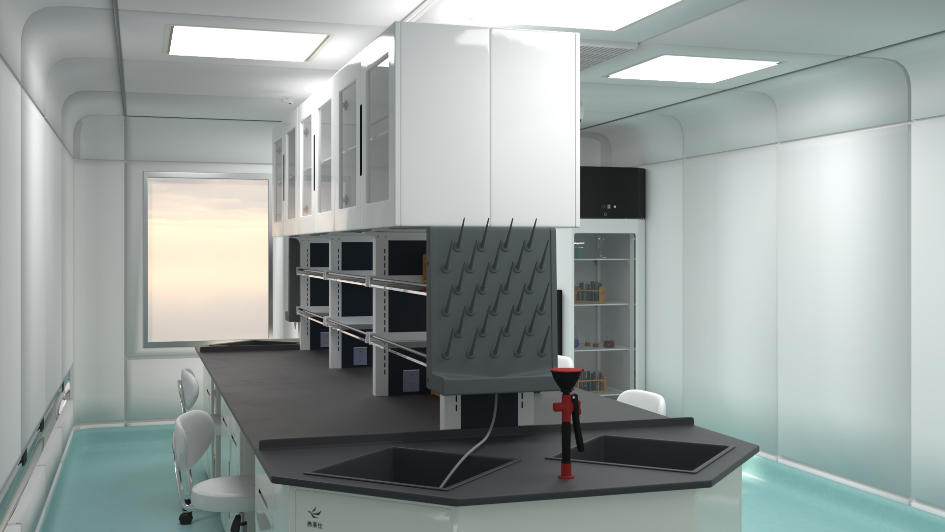 Hospital Laboratory 3D model