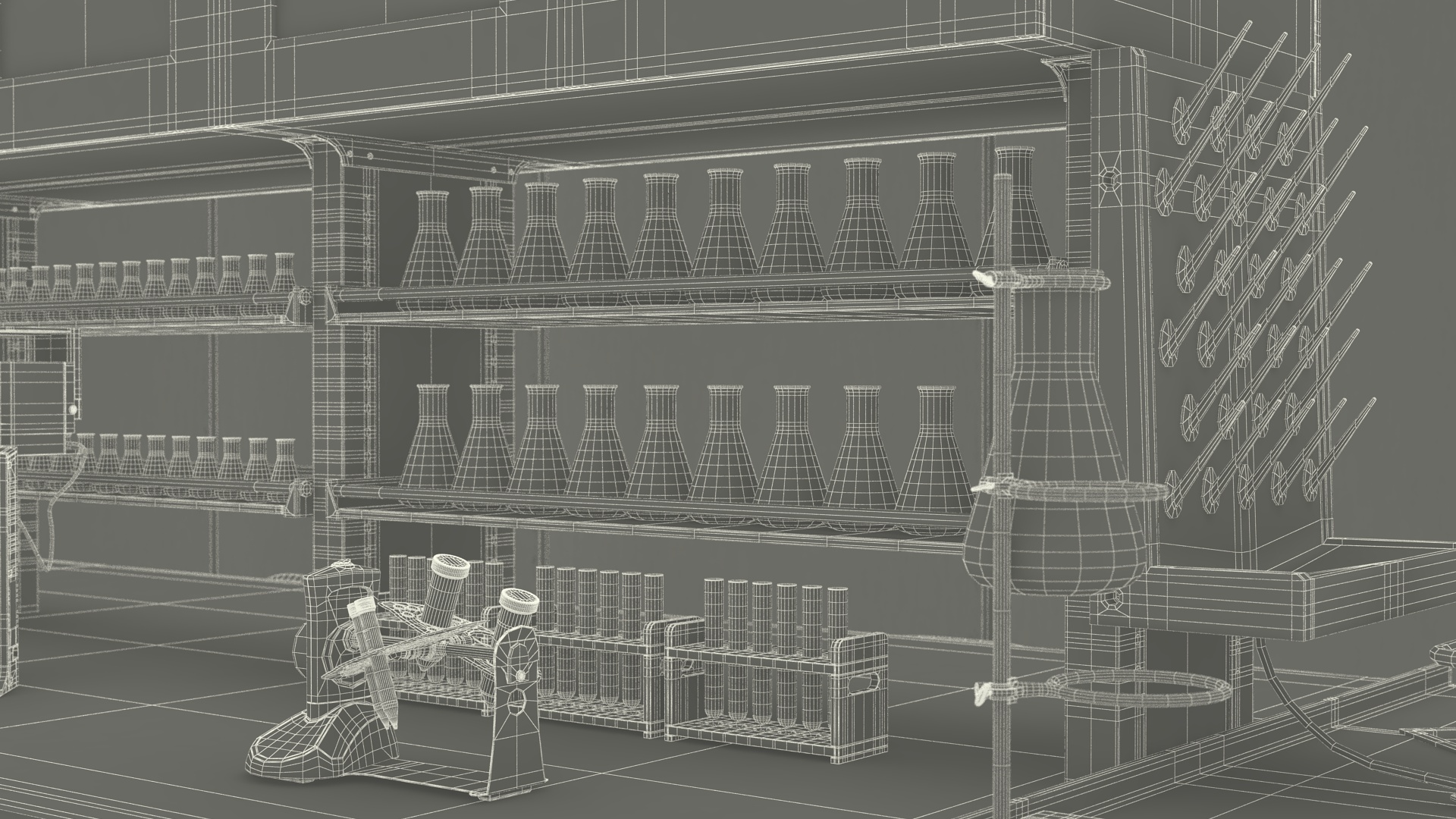 Hospital Laboratory 3D model