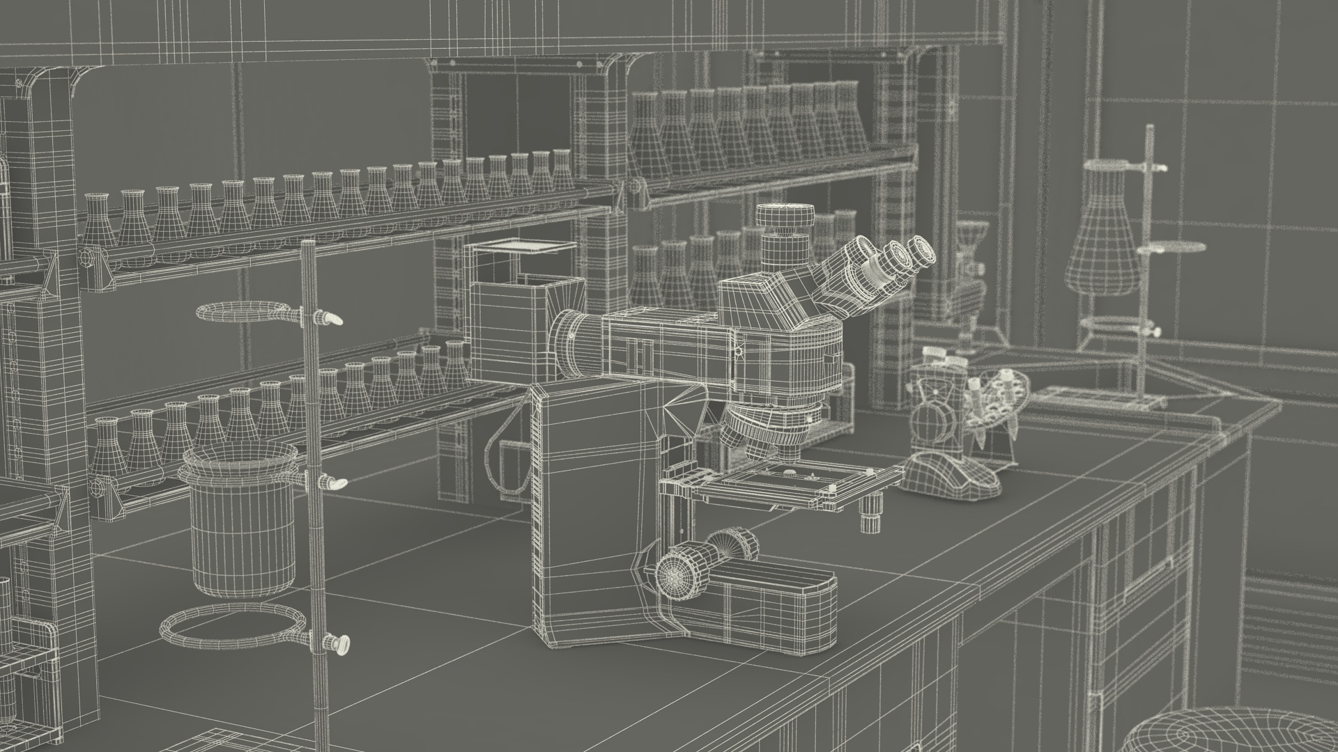 Hospital Laboratory 3D model