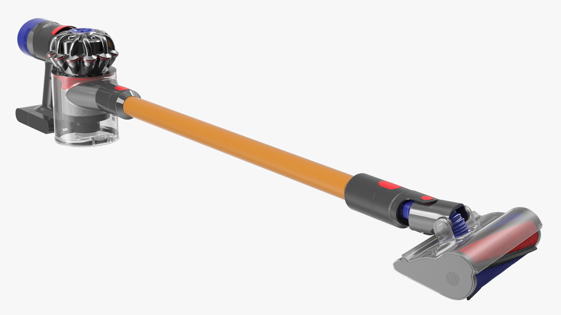 3D Dyson V8 Handheld Vacuum Rigged