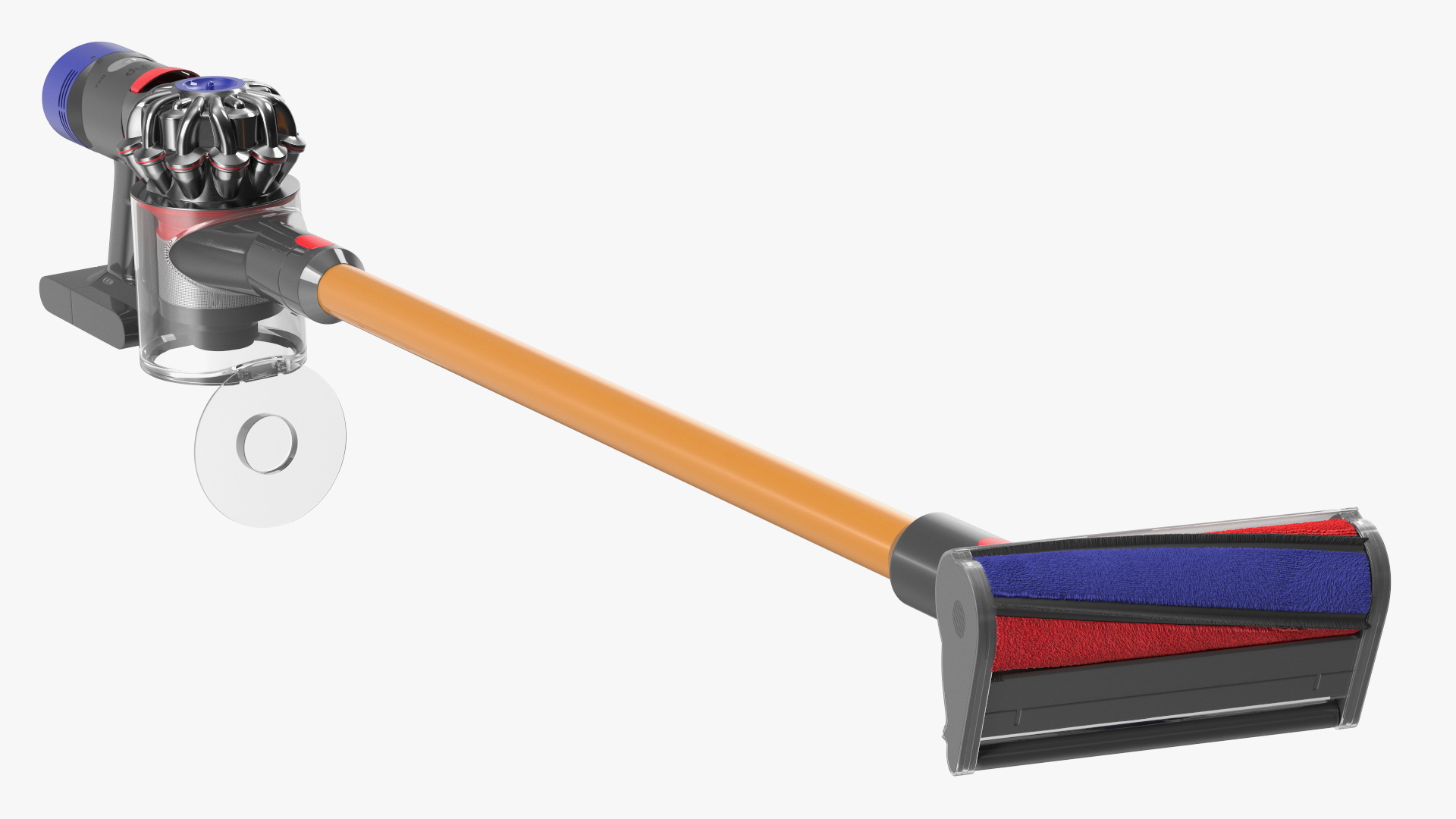 3D Dyson V8 Handheld Vacuum Rigged