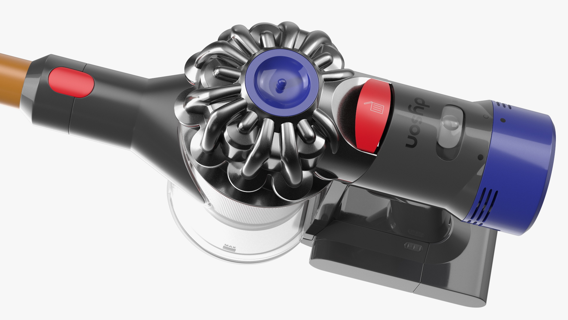 3D Dyson V8 Handheld Vacuum Rigged