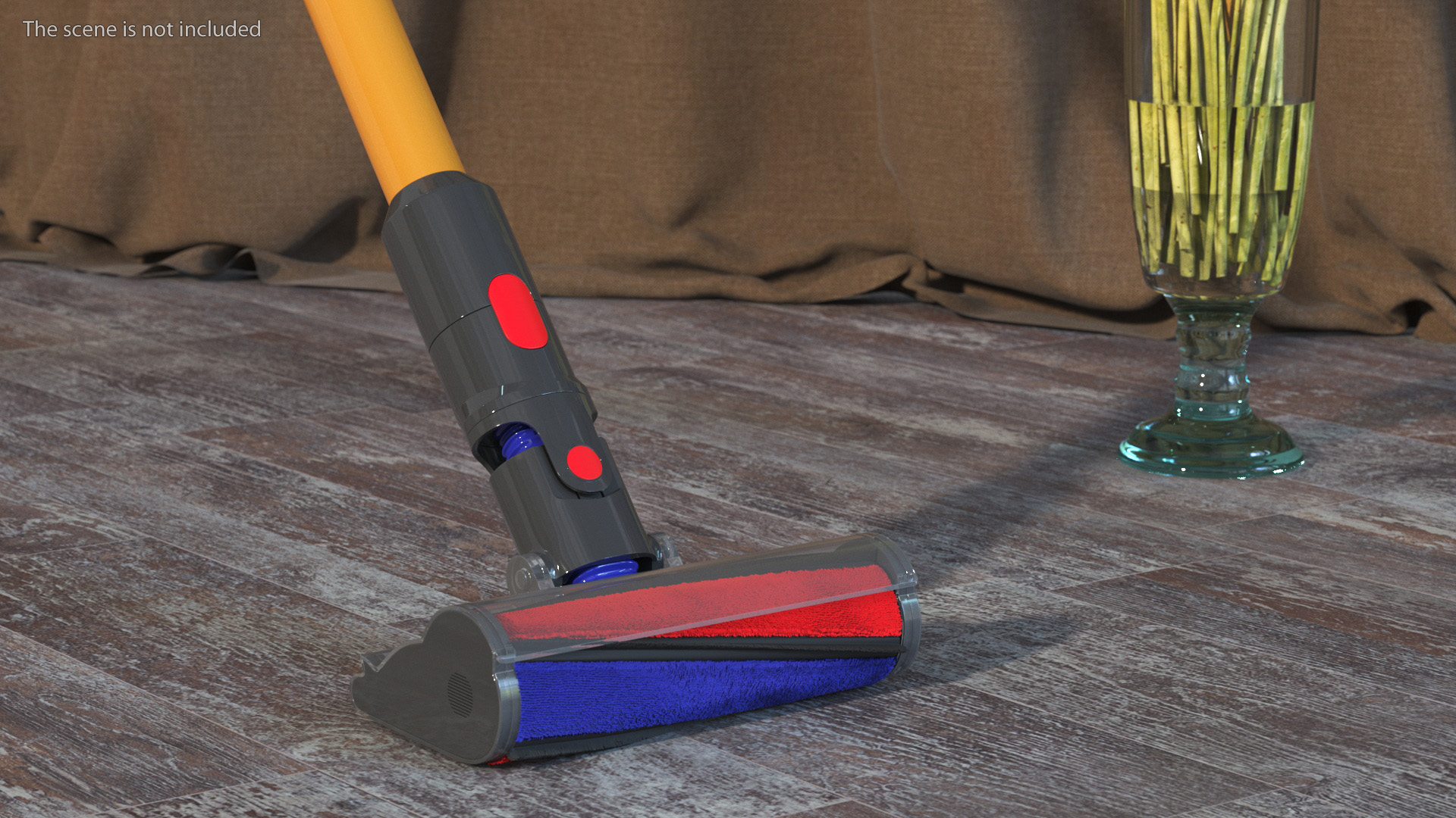 3D Dyson V8 Handheld Vacuum Rigged