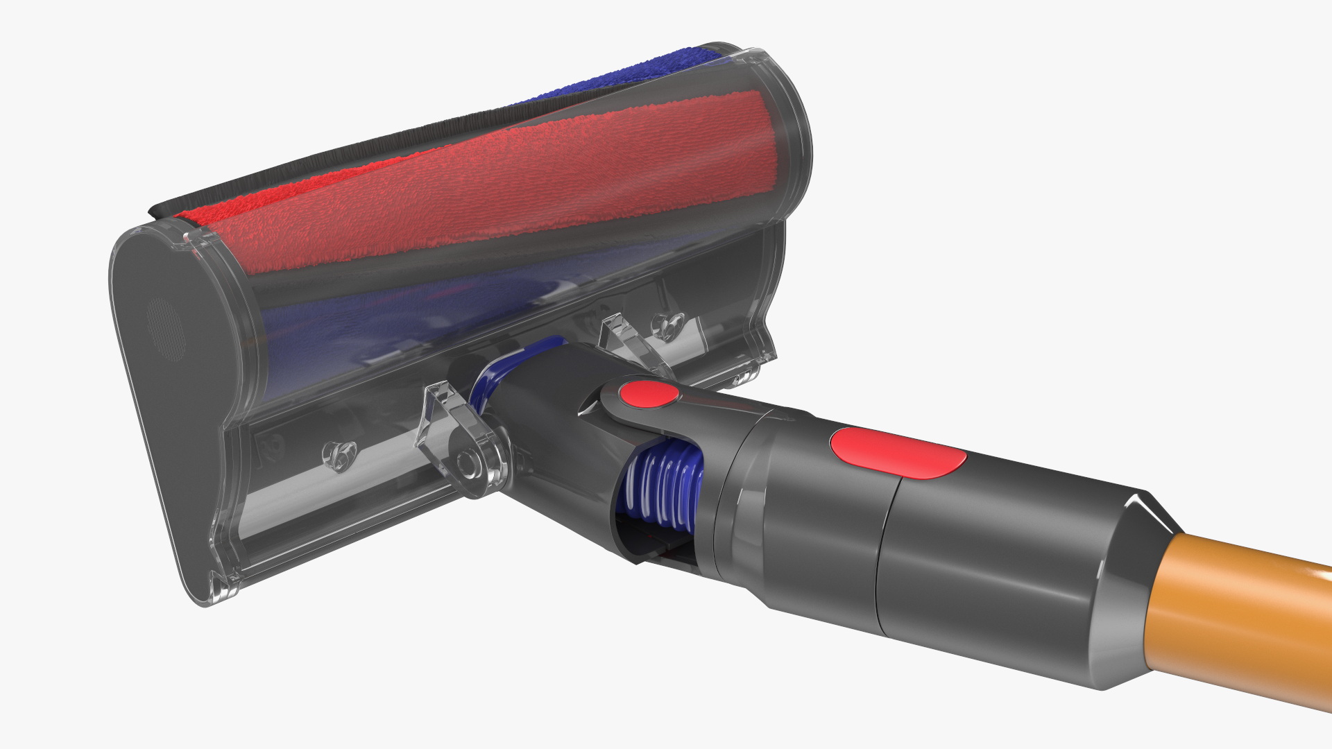 3D Dyson V8 Handheld Vacuum Rigged