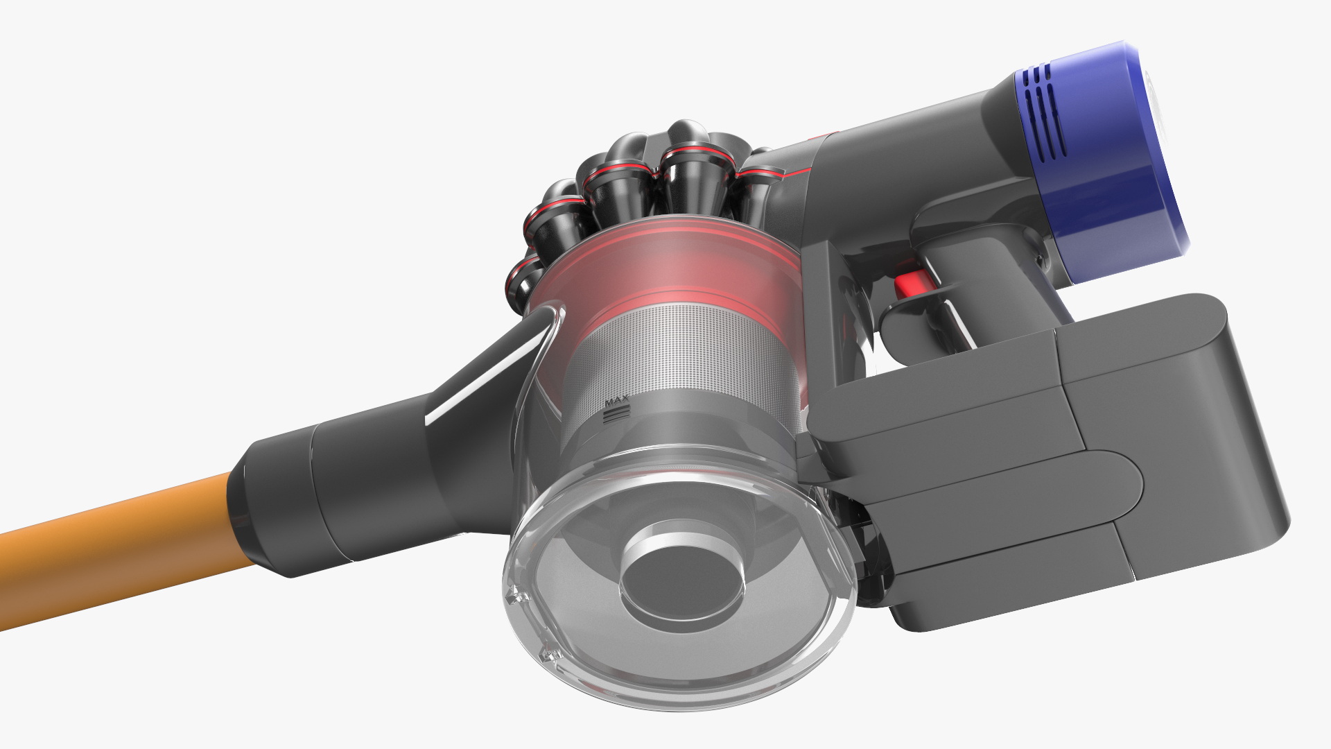 3D Dyson V8 Handheld Vacuum Rigged