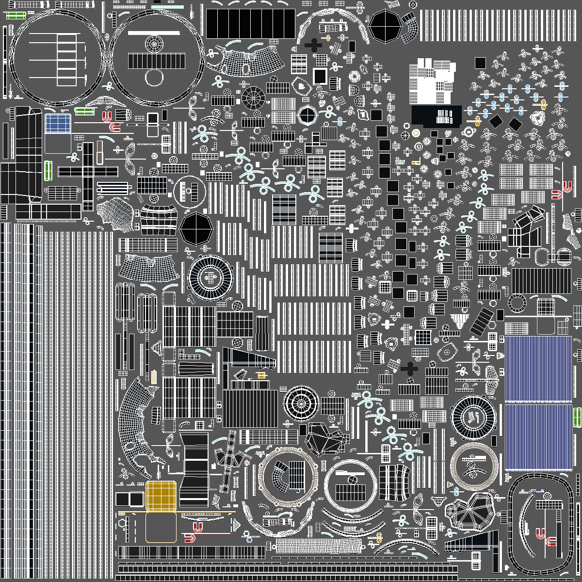 Turboshaft Engine 3D