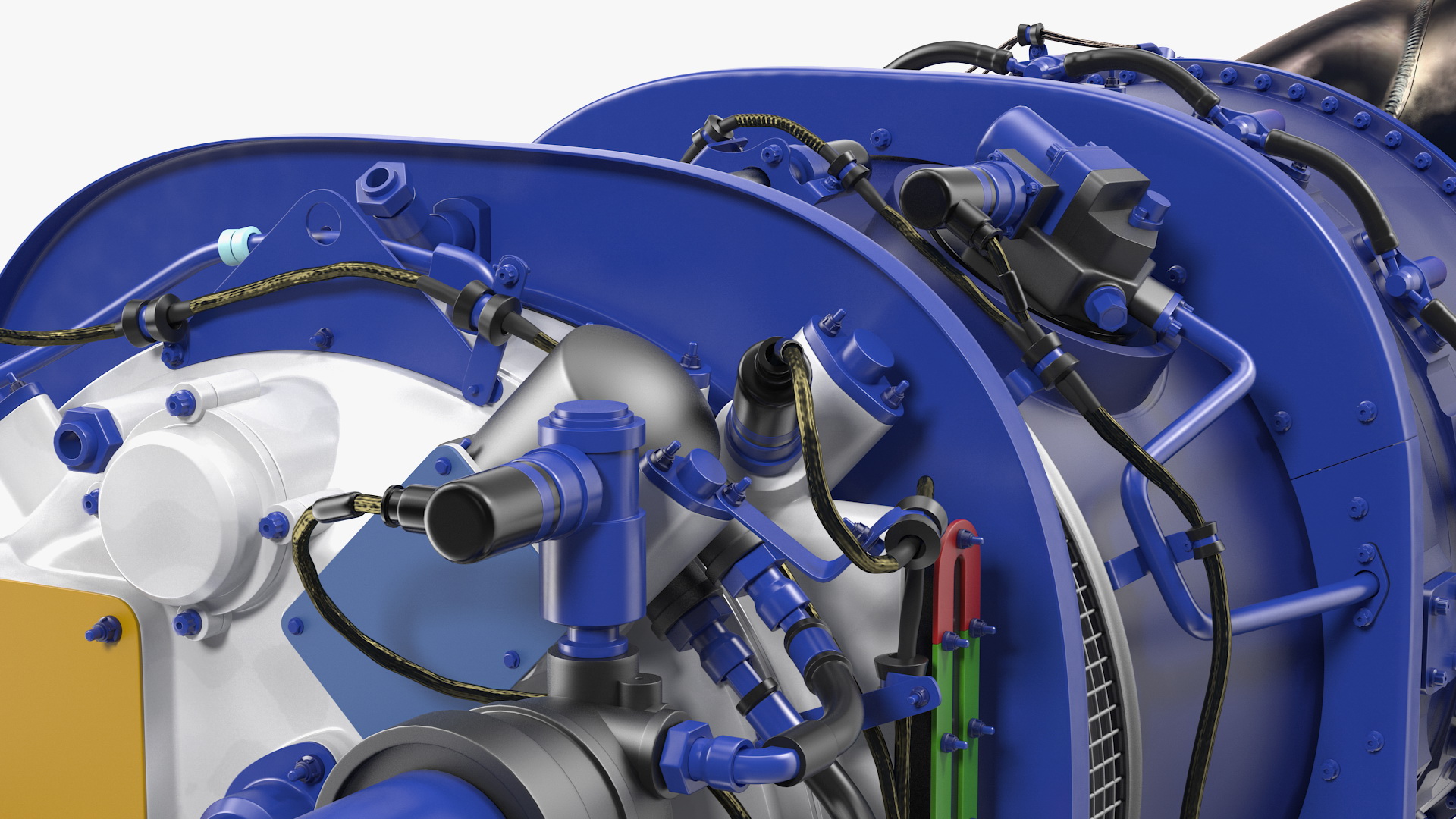 Turboshaft Engine 3D