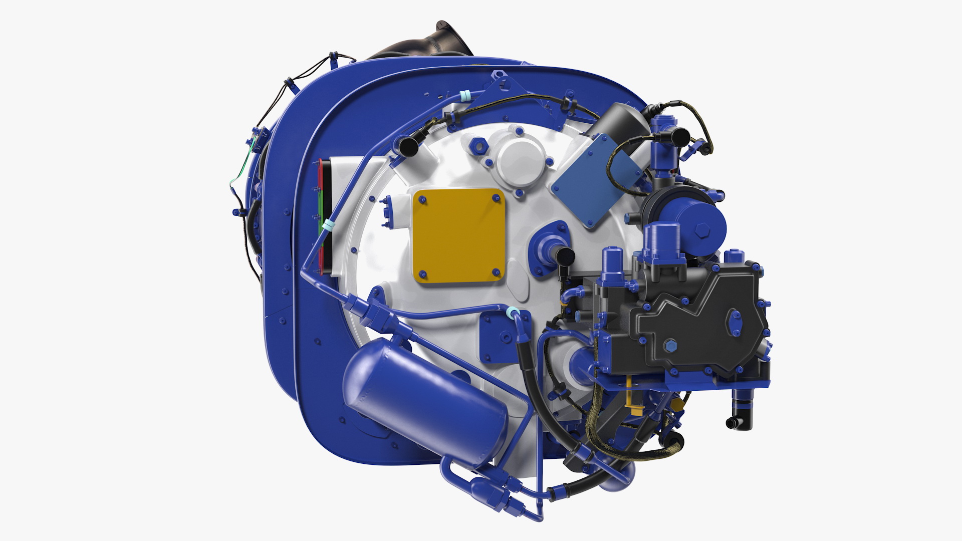 Turboshaft Engine 3D