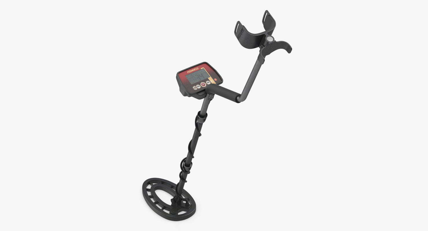 3D model Fisher F22 Metal Detector