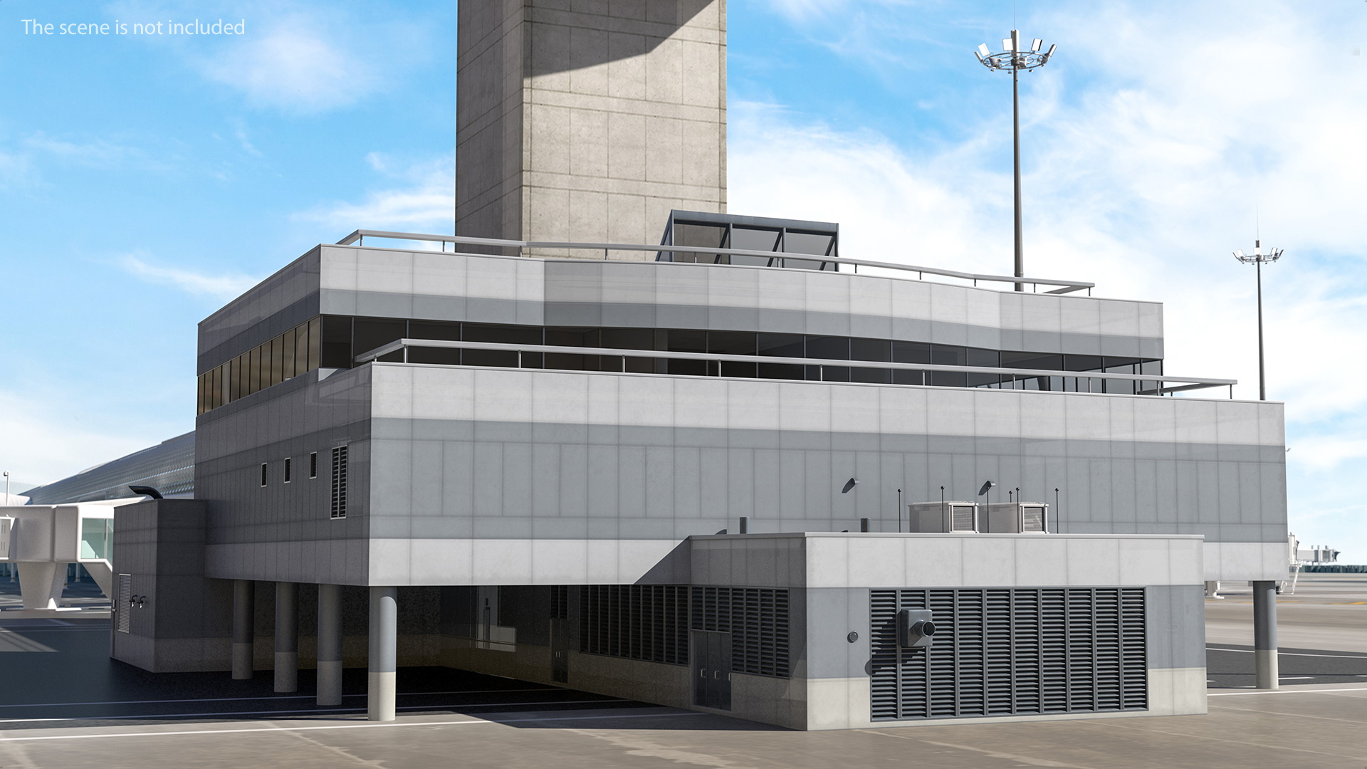 JFK Control Tower 3D