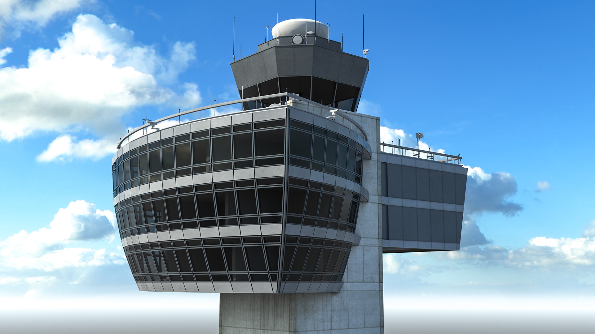 JFK Control Tower 3D