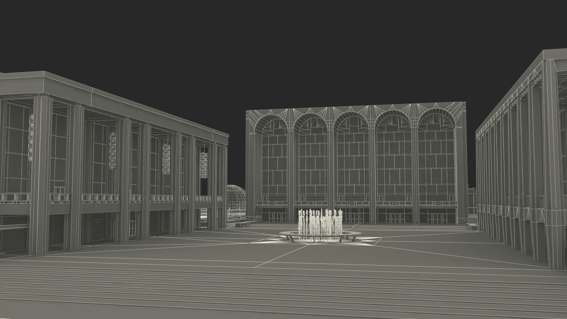 Lincoln Center 3D model