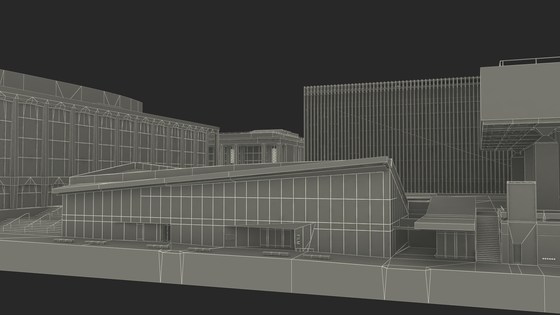 Lincoln Center 3D model