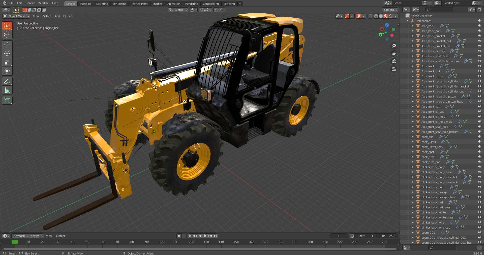 3D Telehandler