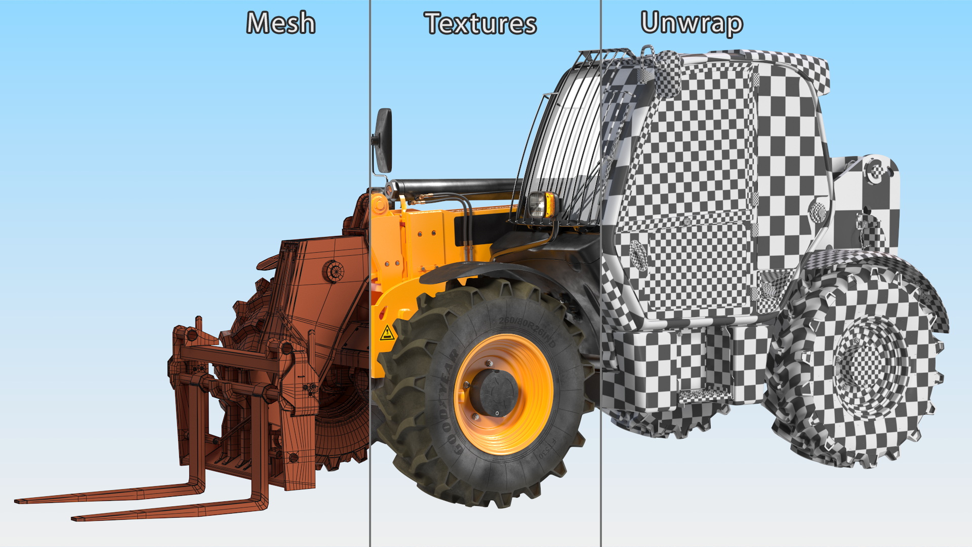 3D Telehandler