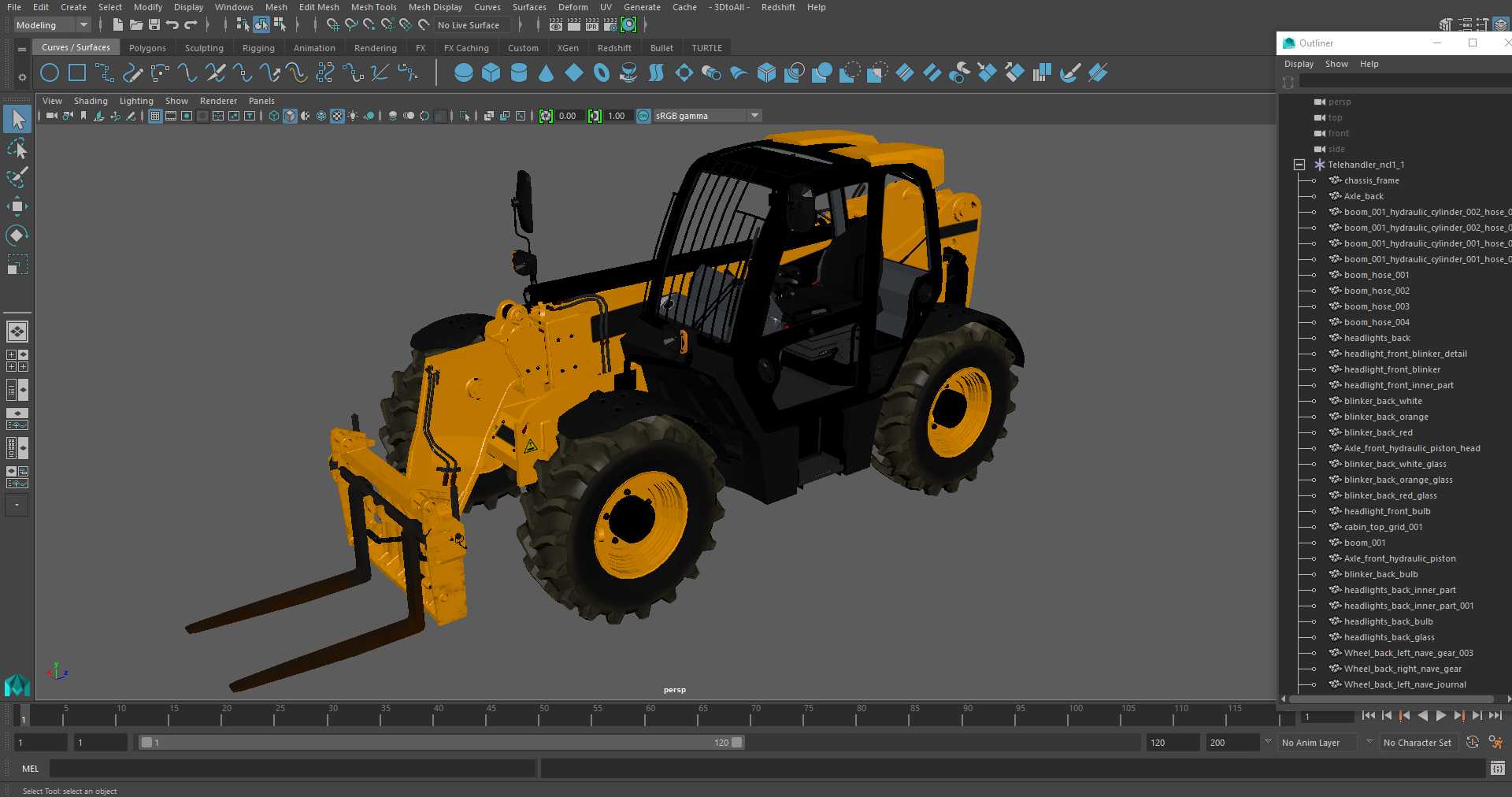 3D Telehandler