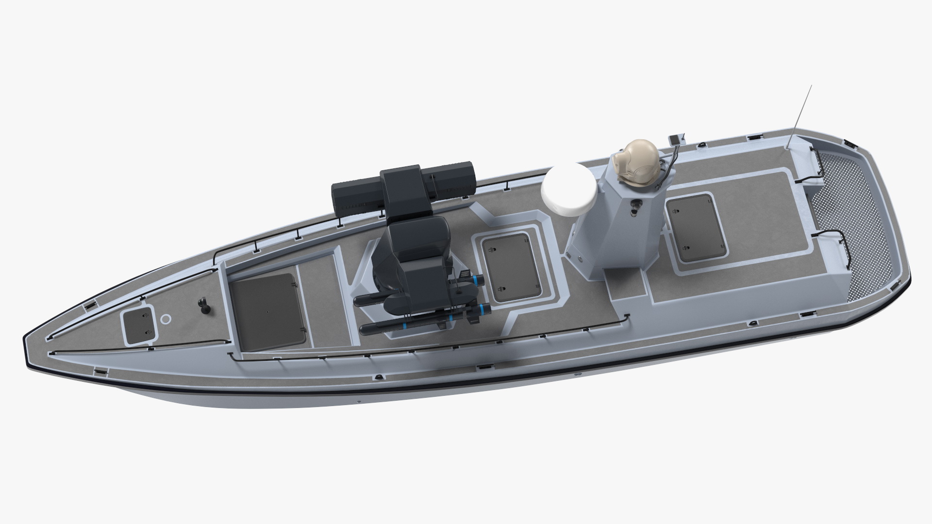 3D model Unmanned Patrol Boat