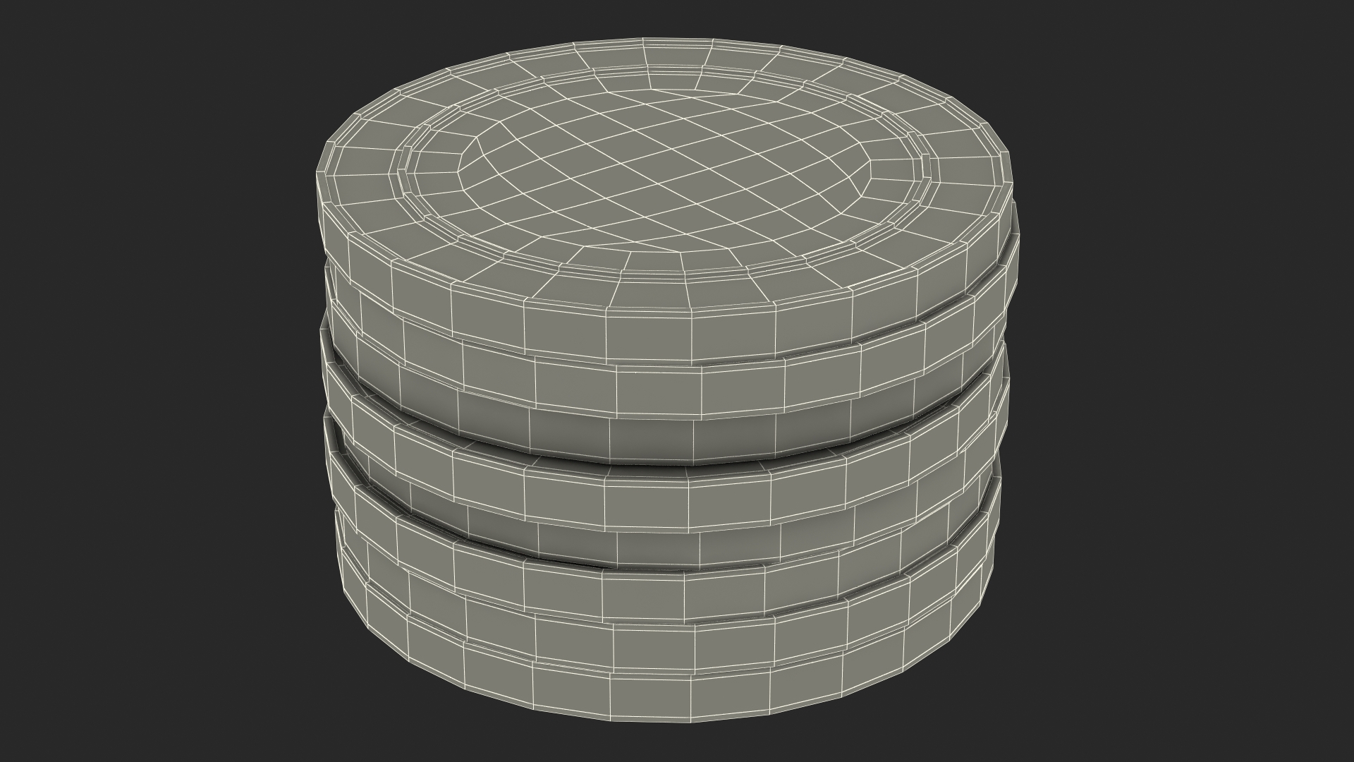 Pile of BRICS Coins 3D model