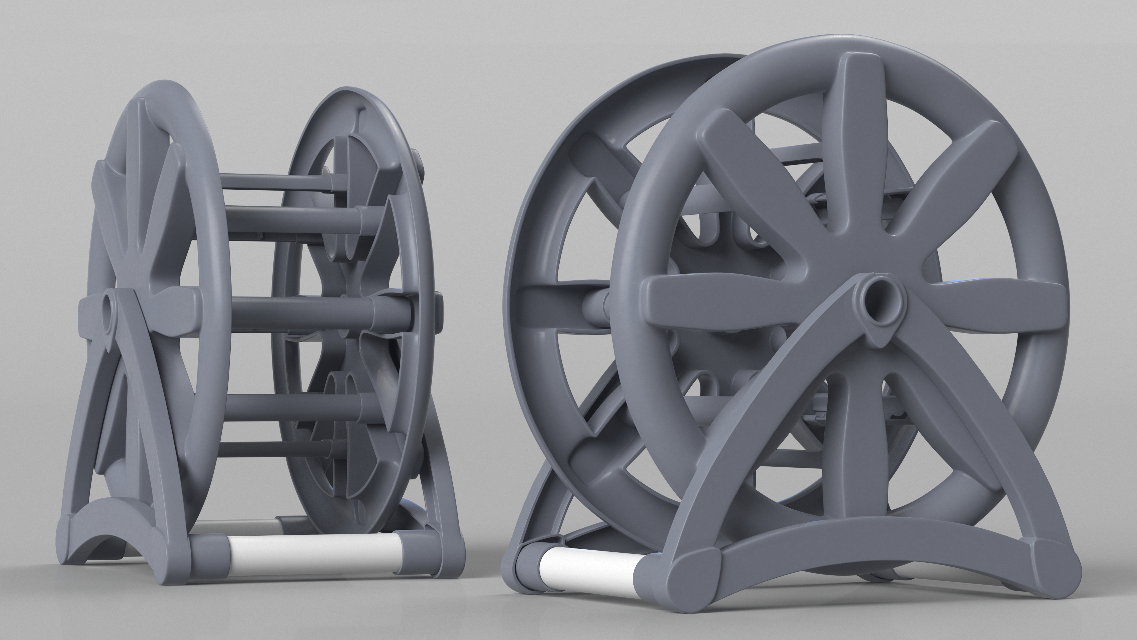 Plastic Hose Roller 3D model