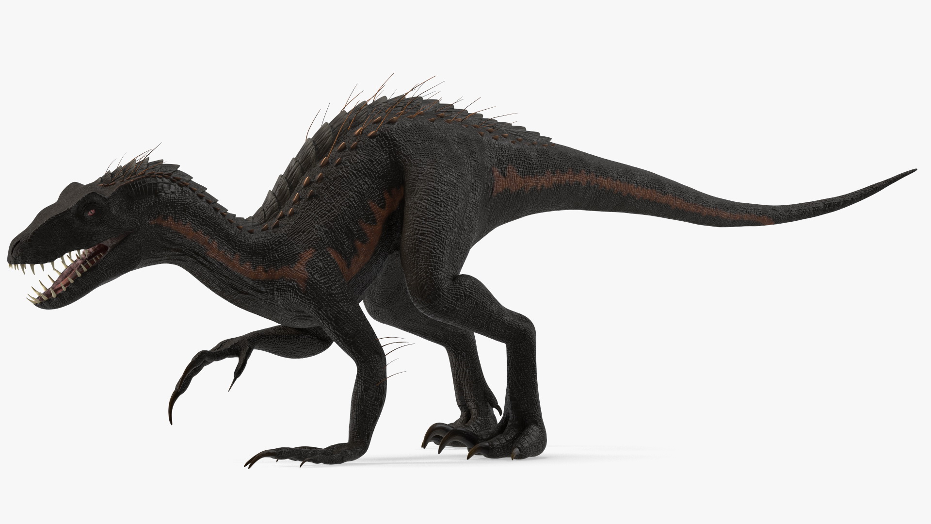 3D model Indoraptor Crouching Pose