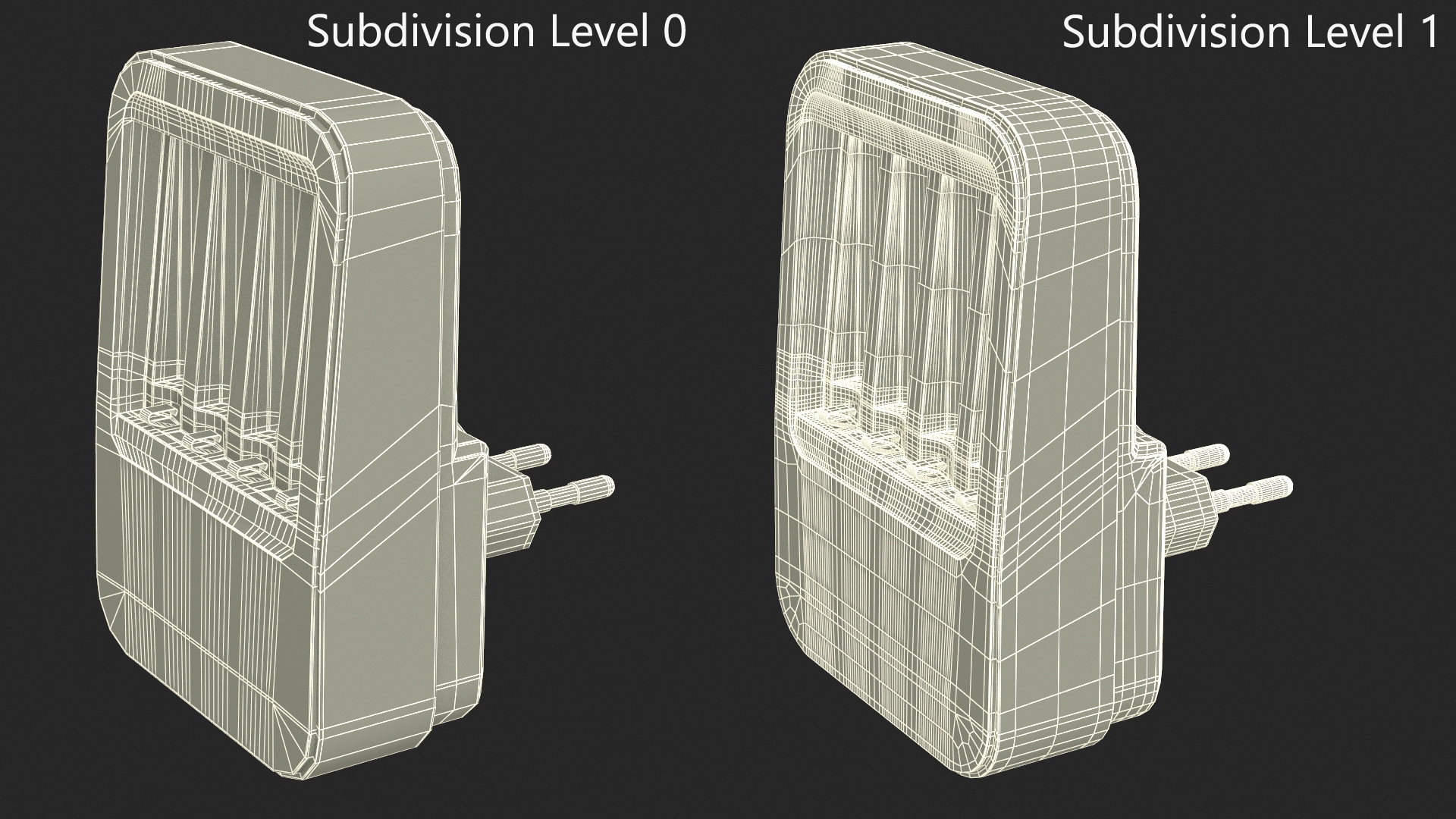 3D Battery Charger GP Powerbank model