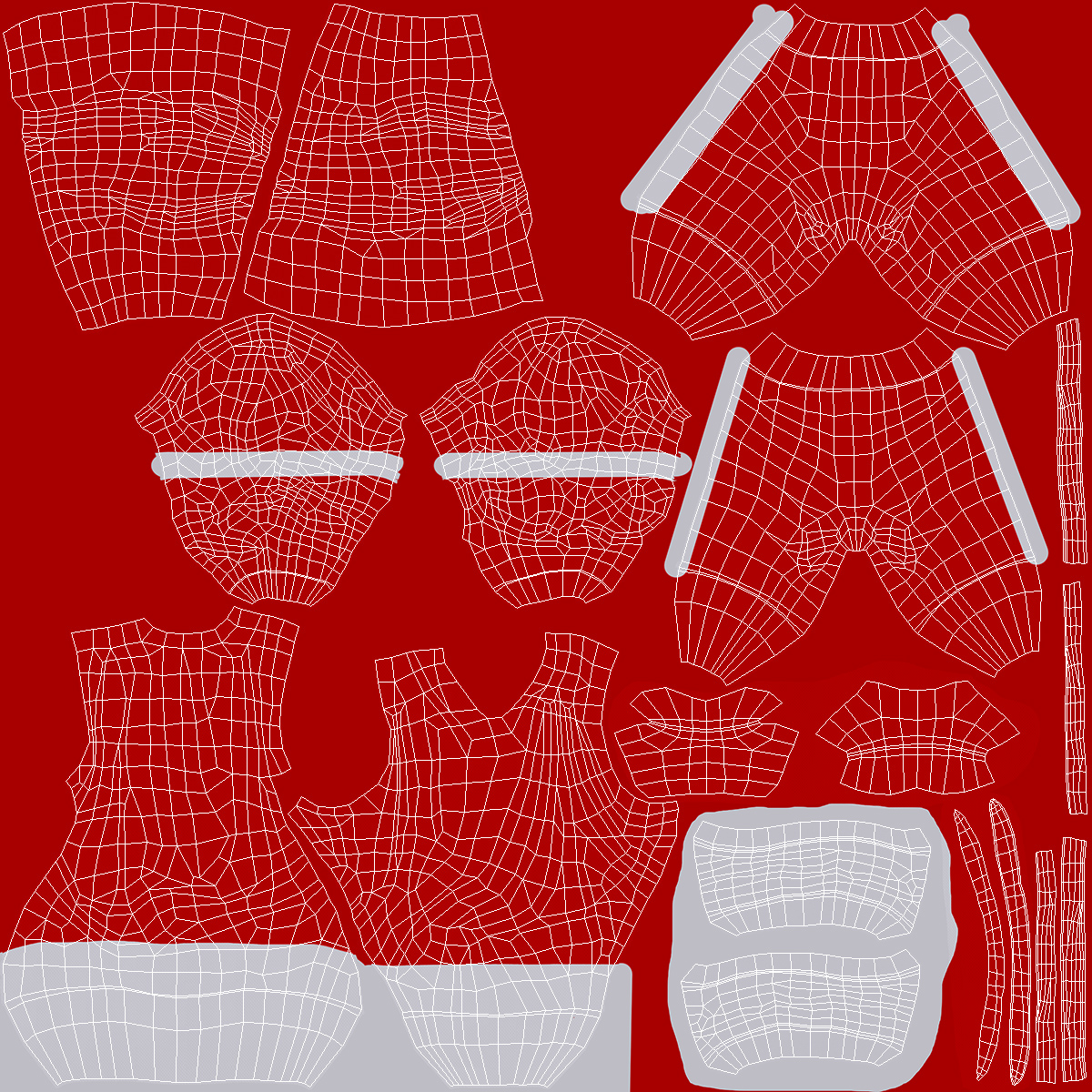 Hockey Player Red 3D