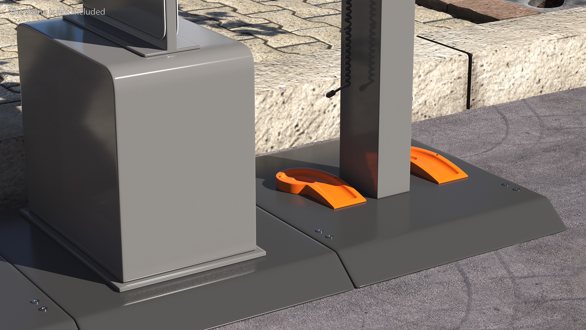 Scooter Charging Station 3D model