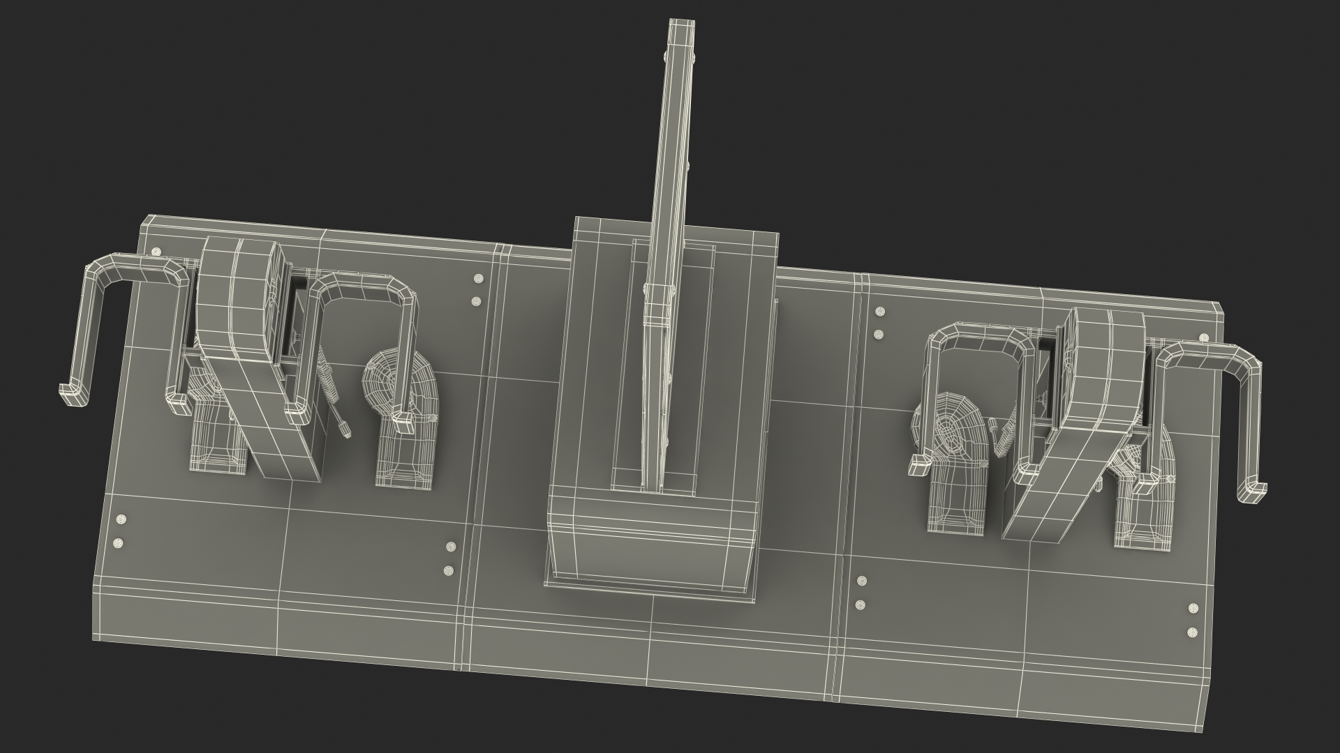 Scooter Charging Station 3D model