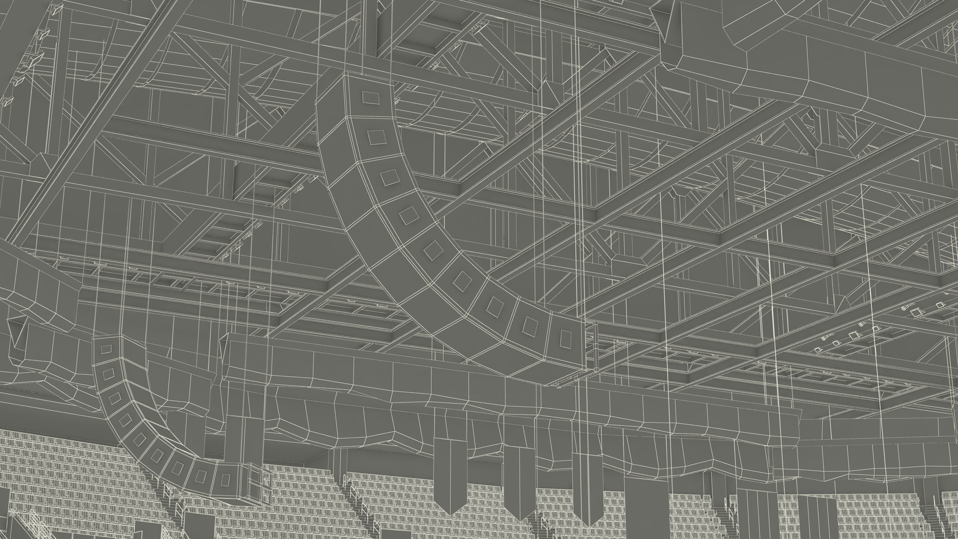 3D Interior FLA Live Arena model