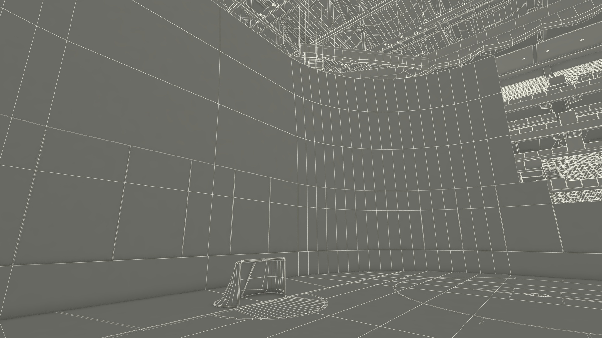 3D Interior FLA Live Arena model