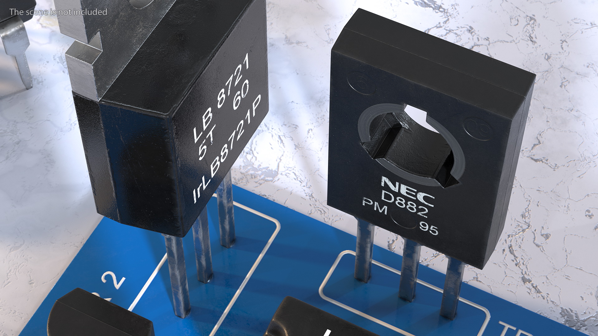 NEC D882 NPN Silicon Power Transistor 3D