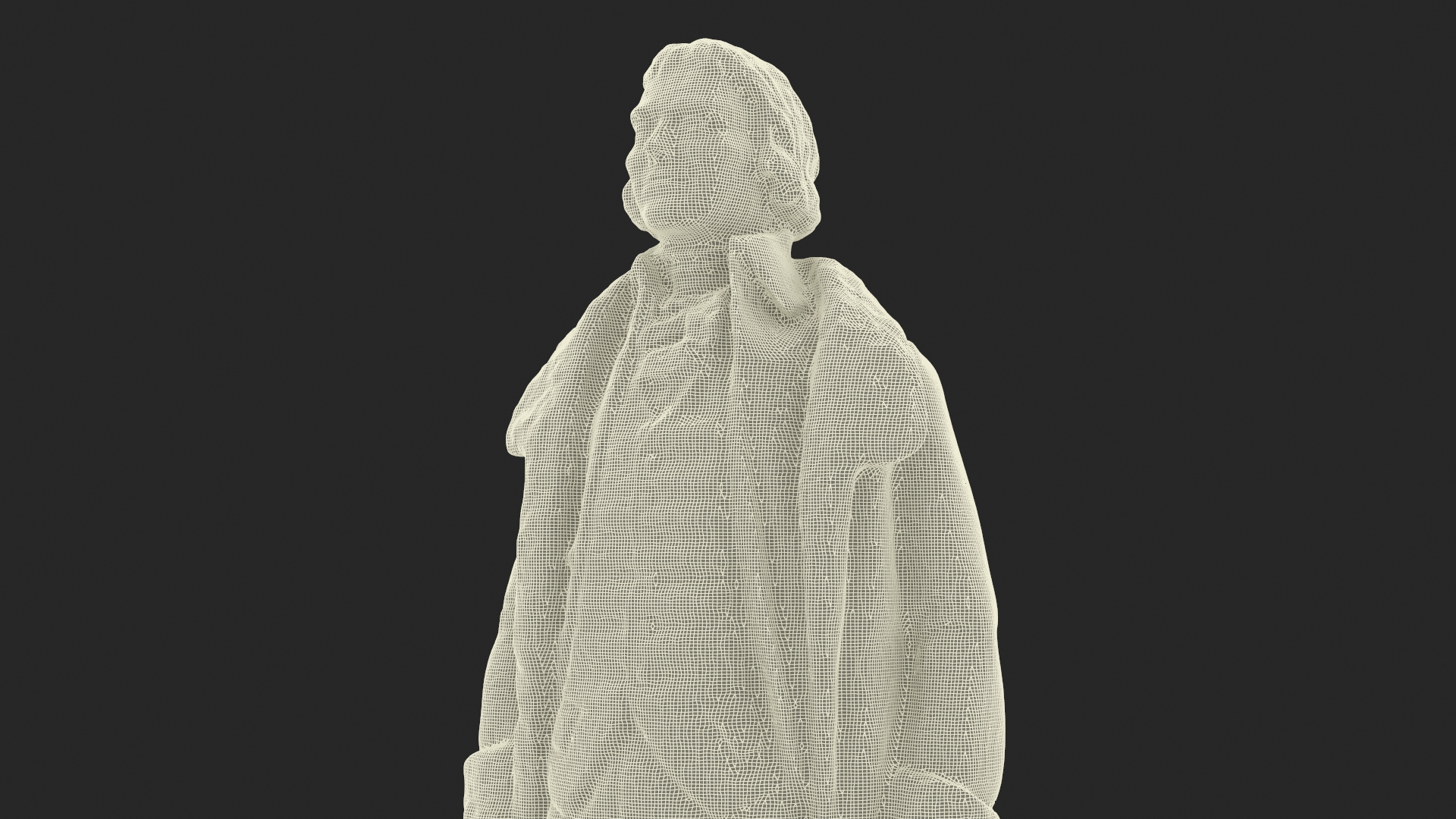 3D Thomas Jefferson Statue model