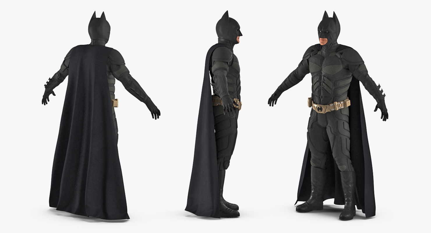 3D Batman Rigged model