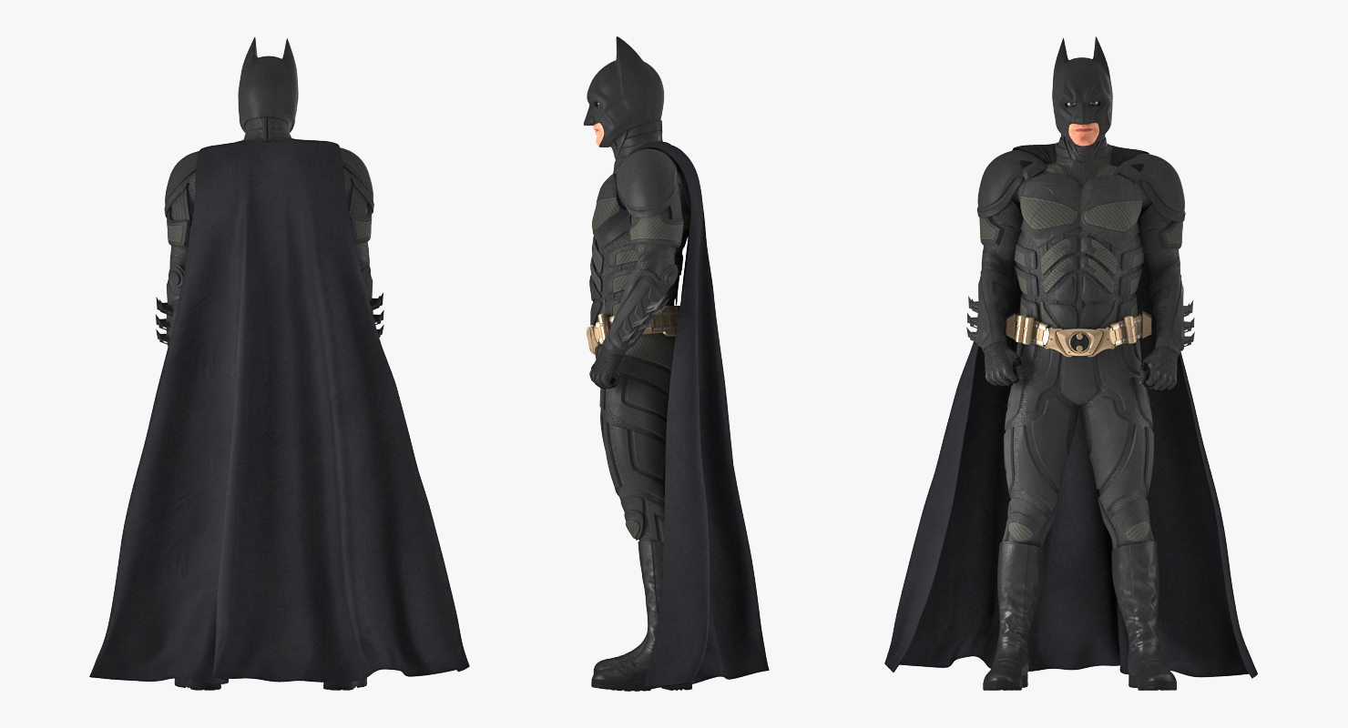 3D Batman Rigged model