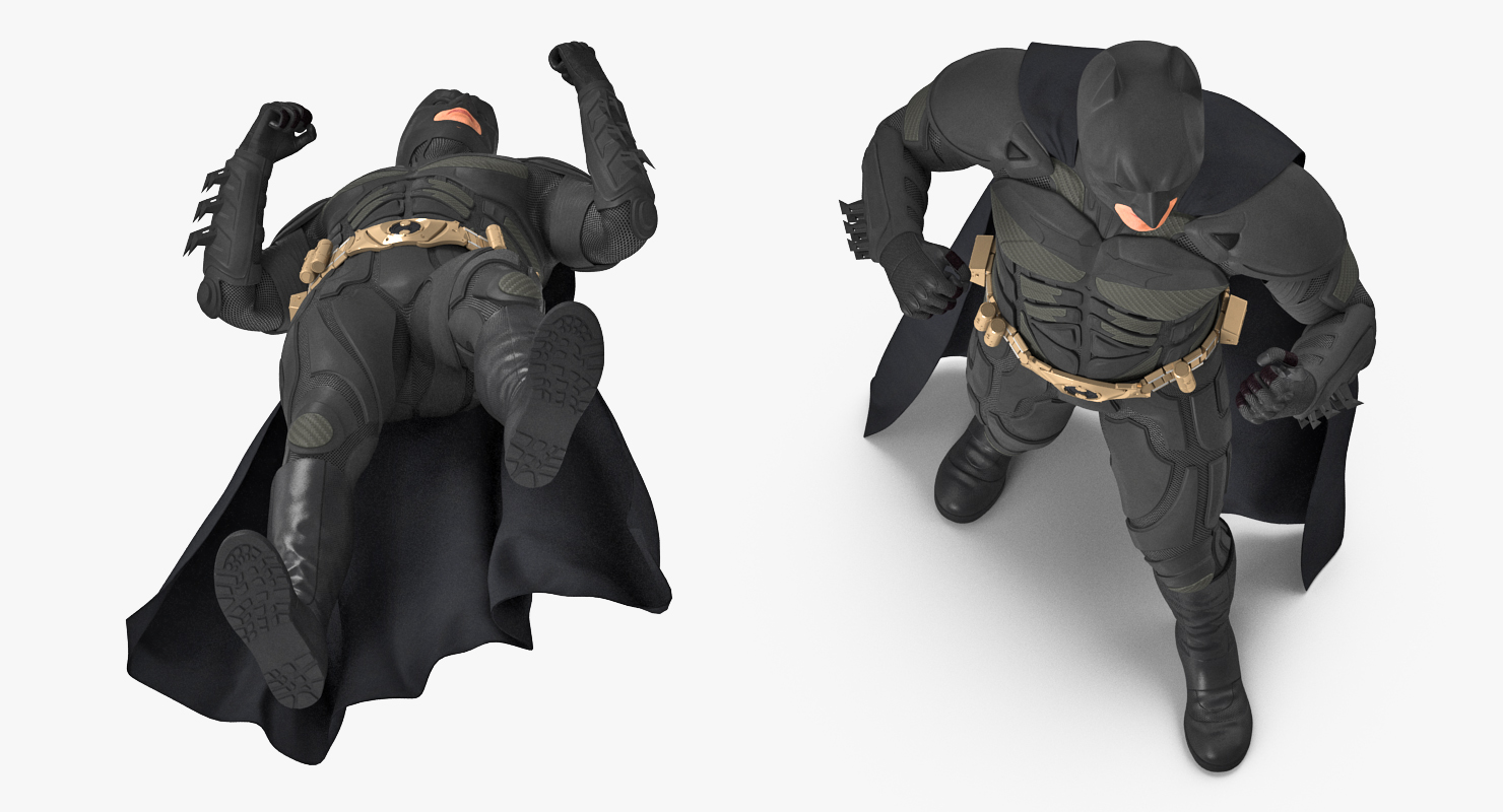 3D Batman Rigged model